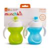 imageMunchkin Click Lock Bite Proof Trainer Cup Plastic 7 Ounce 2 Pack BlueGreenBlueGreen
