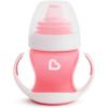 imageMunchkin Gentle Transition Sippy Trainer Cup 4 Ounce 2 Pack Blue ampamp Gentle Transition Sippy Cup with Trainer Handles 10 Ounce BlueCup  Cup  Pink