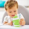 imageMunchkin Gentle Transition Sippy Trainer Cup 4 Ounce 2 Pack Blue ampamp Gentle Transition Sippy Cup with Trainer Handles 10 Ounce BlueCup  Munchkin Straw Trainer Cup
