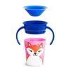 imageMunchkin Miracle 360 WildLove Trainer Sippy Cup 6 Oz Red FoxFox