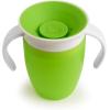 imageMunchkin Sippy Cup for 6 Month Old and Up Spill Proof Miracle 360 Toddler Cups with Transition Handles 7 Ounce 2 Pack BlueGreenGreen