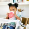 imageMunchkin Sippy Cup for 6 Month Old and Up Spill Proof Miracle 360 Toddler Cups with Transition Handles 7 Ounce 2 Pack PinkPurpleTrainer Cup