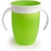 imageMunchkin Sippy Cup for 6 Month Old and Up Spill Proof Miracle 360 Toddler Cups with Transition Handles 7 Ounce 2 Pack BlueGreenGreen