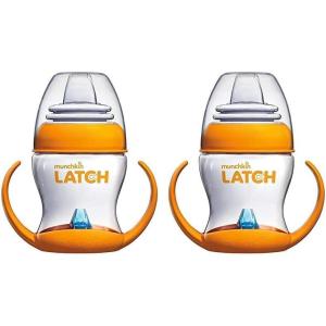 imageMunchkin Latch Transition Cup Silicone 4 Ounce Pack of 24 Ounce Pack of 2