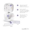 imageMunchkin Portable UVC Cleaner for Pacifiers Teethers and More White