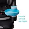 imageMunchkin Carseat Tray with Miracle 360 Sippy Cup for Toddlers 13  Travel ampamp Road Trip Accessory for Kids MessFree Snacking and Spill Proof Drinking in The Car GreenBlue