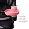 imageMunchkin Carseat Tray with Miracle 360 Sippy Cup for Toddlers 13  Travel ampamp Road Trip Accessory for Kids MessFree Snacking and Spill Proof Drinking in The Car GreenPink