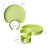 imageMunchkin Carseat Tray with Miracle 360 Sippy Cup for Toddlers 13  Travel ampamp Road Trip Accessory for Kids MessFree Snacking and Spill Proof Drinking in The Car GreenGreen
