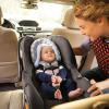 imageMunchkin Brica XtraGuard Head Support ampamp Strap Cover for Baby Car Seats with SilverIon Technology MountainsGrey
