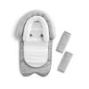 imageMunchkin Brica XtraGuard Head Support ampamp Strap Cover for Baby Car Seats with SilverIon Technology MountainsLight Grey
