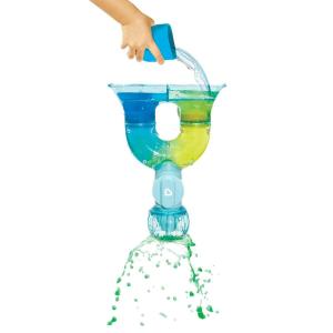 imageMunchkin ColorMix Lab STEM Learning Toddler Bath Toy Includes 12 Bath Color TabletsSmall