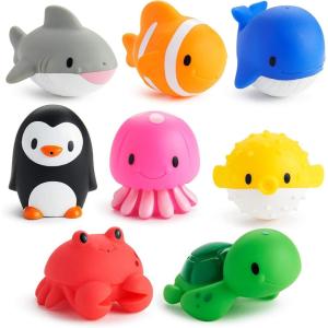imageMunchkin Ocean Squirts Bath Toy 8 packOcean