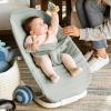 imageMunchkin Premium Seat Cover for Bouncer ampamp Rocker  Soft Machine Washable Removable Fabric BlueGreen Cover