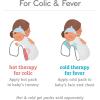 imageMunchkin TheraBurpee Colic ampamp Fever Rescue Kit with Hot ampamp Cold Therapy Burp Cloths2 Count Pack of 2
