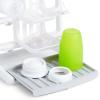 imageMunchkin Tidy Dry Space Saving Vertical Bottle Drying Rack for Baby Bottles and Accessories White1 Count Pack of 1