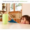 imageMunchkin Simple Clean Toddler Sippy Cup Tumbler with Easy Clean Straw 10 Ounce 2 Pack BlueGreen10 Ounce