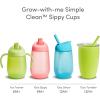 imageMunchkin Simple Clean Toddler Sippy Cups Spill Proof 10 Ounce BlueGreenBlueGreen