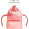 imageMunchkin Simple Clean Trainer Sippy Cup with Handles 6 Months 7 Ounce BluePinkBluePink