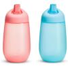 imageMunchkin Simple Clean Toddler Sippy Cups Spill Proof 10 Ounce BlueGreenPinkPurple
