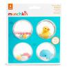 imageMunchkin Rinse Shampoo Bath Rinser Blue ampamp  Float ampamp Play Bubbles Baby and Toddler Bath Toy 4 Count