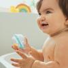 imageMunchkin Soft Spot Cushioned Bath Mat for Kids Grey ampamp  Float ampamp Play Bubbles Baby and Toddler Bath Toy 4 Count