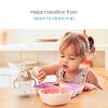 image:imageMunchkin Any Angle Spill Proof Weighted Straw Trainer Cup Transition Sippy Cups for Toddlers and Babies Click Lock Technology amp Fun Dog Design 10 Ounce Brown