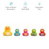 image:imageMunchkin Count amp Quack Duckies Bath Toys for Toddlers and Babies Watertight Mama Duck and Ducklings Kids 9 Months Helps Teach Numbers Counting Colors and Shapes 5 Piece Set