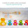 image:imageMunchkin Count amp Quack Duckies Bath Toys for Toddlers and Babies Watertight Mama Duck and Ducklings Kids 9 Months Helps Teach Numbers Counting Colors and Shapes 5 Piece Set