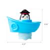 image:imageMunchkin PeekaBoo Penguin Bath Toy with Boat amp Popup Character Design Early Learning amp Developmental Play for Babies amp Toddlers 9 Months