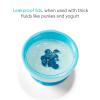 image:imageMunchkin Stay Put Suction Baby Bowls with Lids  Dishes for Babies and Toddlers SelfFeeding Bowl Set for Kids 6 Months 3 Pack BlueGreen