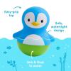 image:imageMunchkin Bath Bobbers Mold Free Baby and Toddler Bath Toy 6 Months Polar BearPenguin amp  Wind Up Swimming Penguin Baby and Toddler Bath Toy Blue