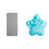 image:imageMunchkin Soft SpotTM 36 Cushioned Bath Mat and Pop SquishTM MoldFree Squeezable Starfish Bath Toy